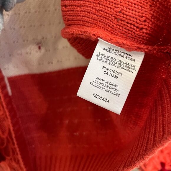 Might Fine Knot Loop Velvet Bow Cardigan Medium - Picture 6 of 9